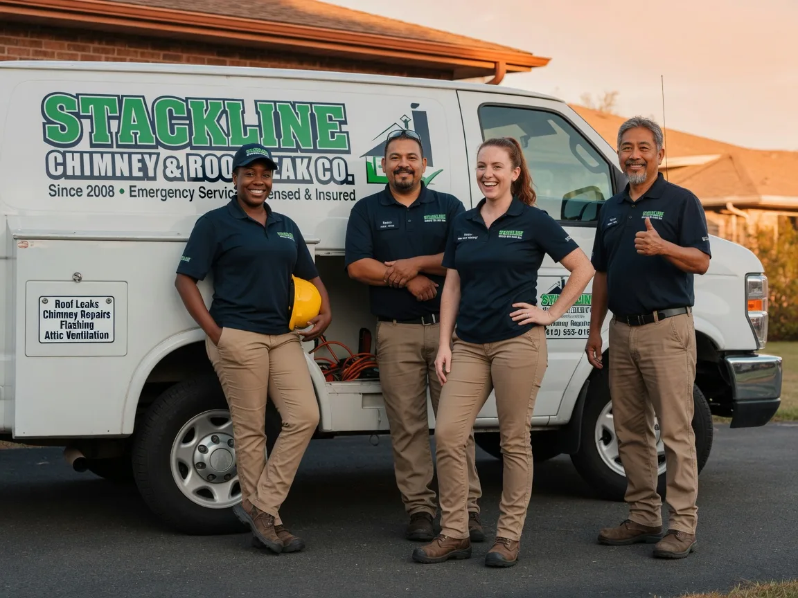 Chimney flashing repair company in Gordon, WV